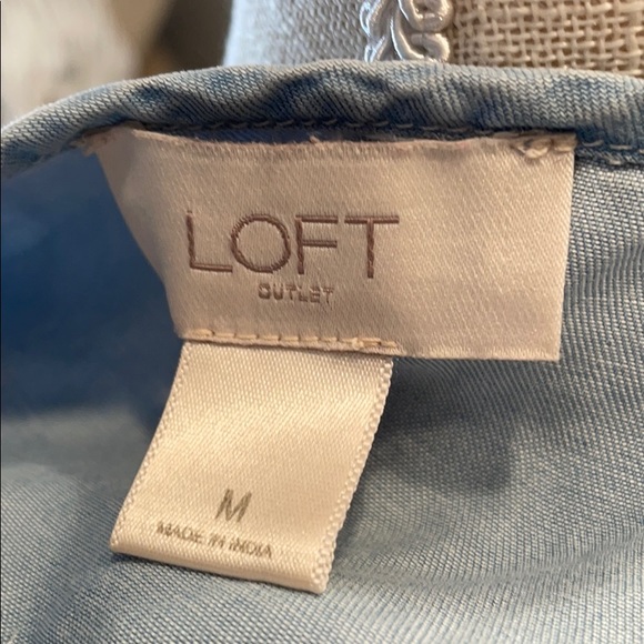 Loft light Jean flowy top - Picture 3 of 3